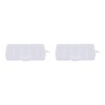 thumbnail image 2 of Thinsony 10 Grid Plastic Jewelry Removable Storage Box Beads Container Earring White 12.8x6.5x2.2cm 2Set, 2 of 6