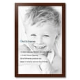thumbnail image 2 of ArtToFrames 21x32 inch Walnut Picture Frame, Brown Wood Poster Frame (4105), 2 of 8