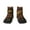 2 Black-2, variant on Embroidery Chicken Rooster Pattern Quarter Crew Socks,Toe Seamed Ankle Socks,Cotton Cushioned Breathable Athletic Crew Sports Socks