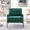 Green, variant on Sturdy Rubberwood Frame / For Living Rooms & Bedrooms / Comfortable Seating for Relaxation