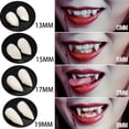 thumbnail image 2 of Dientes De Vampiro De Halloween Colmillos Dentaduras Postizas 1.3cm/1.5cm/1.7cm/1.9cm/2.5cm Disfraz De Fiesta DIY Cosplay Props Falsos De Resina, 2 of 4