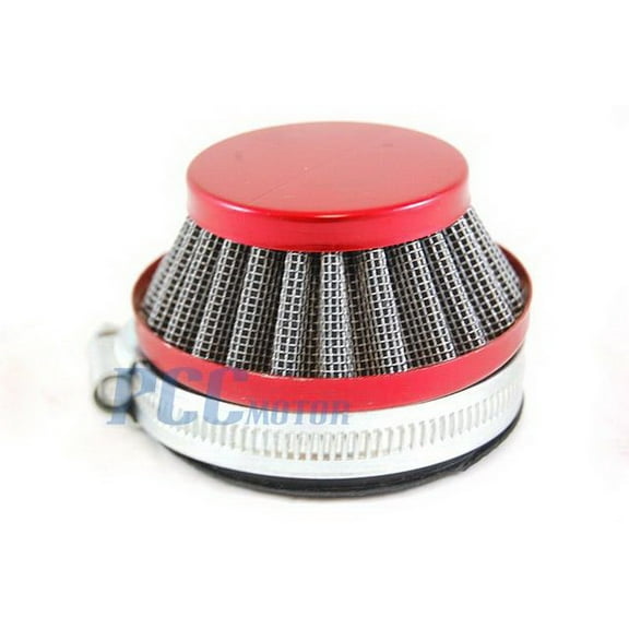 60MM PERFORMANCE RED AIR FILTER CLEANER 60MM CHINESE PIT DIRT BIKE ATV AF45