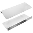 thumbnail image 3 of UPGRATOR Silver Commercial Sink Side Splash Guard Baffle 2pcs, 3 of 8