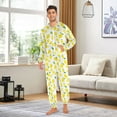 thumbnail image 3 of joogoo Lemon Drops Unisex Adults Onesies Pajamas Jumpsuits L, 3 of 7