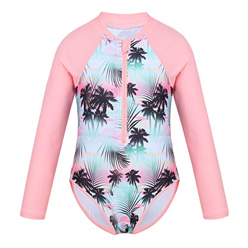 Uideazone Baby Toddler Boys Girls Zipper Rash Guard Swimsuit with UPF 50 One Piece Beach Swimwear Bathing Suits 6-36 Months