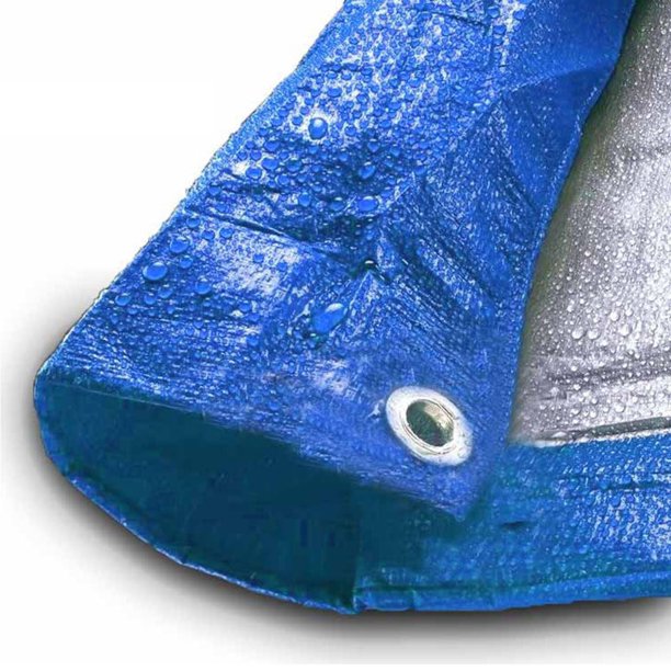 Poly Tarps 6 Mil Blue Reinforced Poly Tarps Tarpsnow