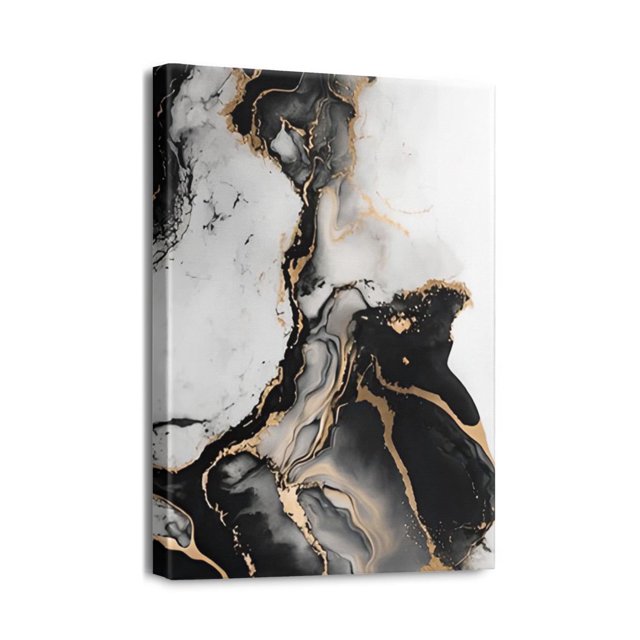 Discover Creativity with Marble Draw Print - 12x16 Inch Wall Art for Diamond Painting