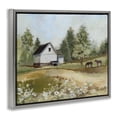 thumbnail image 2 of Stupell Industries Traditional Barn Field Landscape Gray Floating Frame Canvas Art, 21 x 17, by Susan Winget, 2 of 8