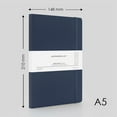 thumbnail image 4 of myPAPERCLIP Executive Series Notebook, Soft Cover, A5 (5.83" x 8.27"), Ruled, Blue, 4 of 7
