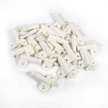 Soft Close Cabinet & Drawer Bumpers for Noise-Free Closures 20-piece White Door Damper Set