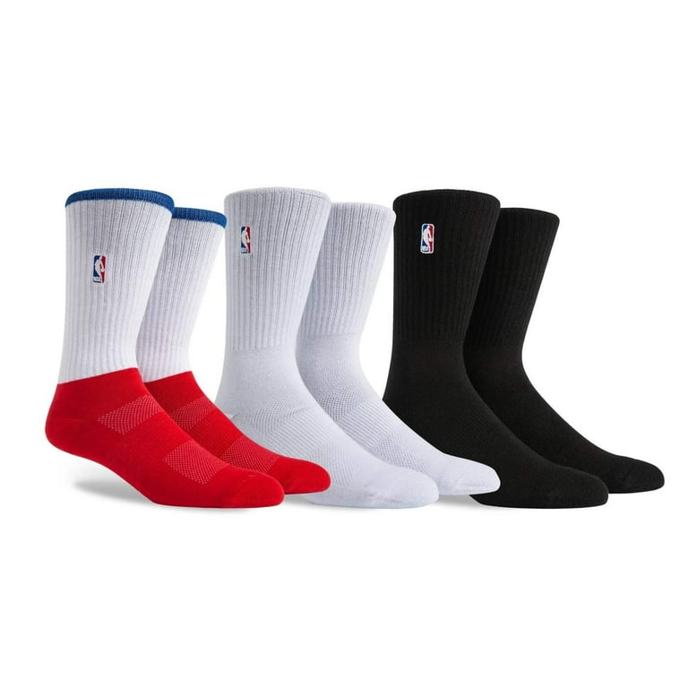 Nba logo socks pack top