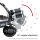 thumbnail image 4 of Linterna frontal Led superbrillante portátil con batería 18650, linterna frontal recargable para acampar al aire libre, pesca, caza, 4 of 5