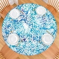 thumbnail image 2 of Colorful Tie Dye Pattern Round Fitted Tablecloth with Elastic Edge,Dining Table Cover Waterproof,Outdoor Round Tablecloth for Camping,Dining,Indoor and Outdoor, 2 of 7