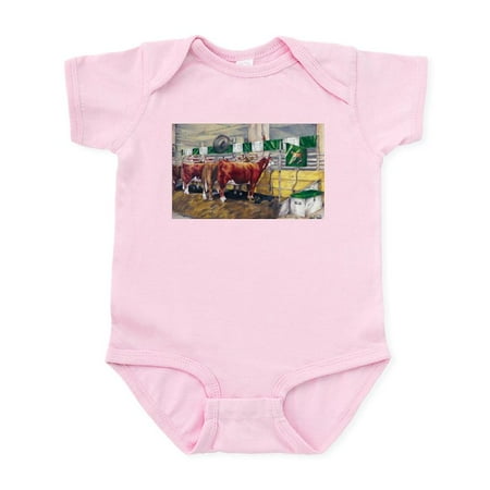 

CafePress - Color Of Money Hereford Infant Bodysuit - Baby Light Bodysuit Size Newborn - 24 Months