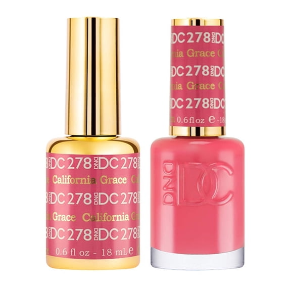DND - DC Duo Soak off Gel & Matching nail polish, #278 - California Grace