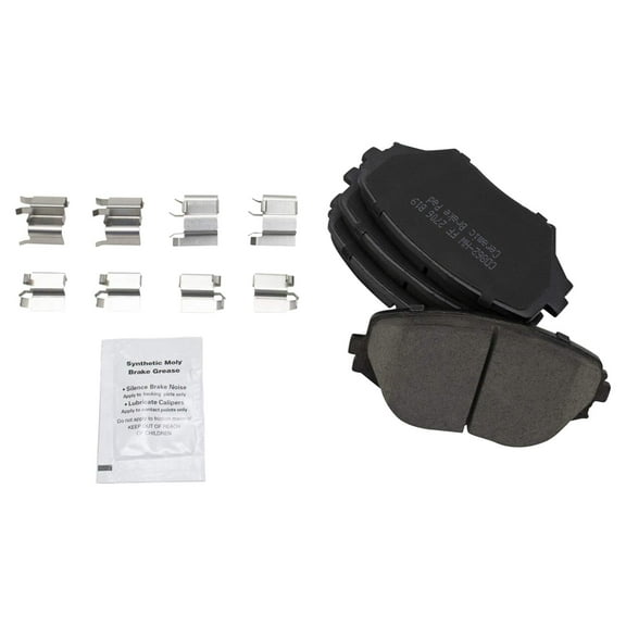 TRQ Front Premium Posi Ceramic Brake Pad Set for Toyota Rav4 BFA73415