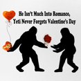 thumbnail image 2 of CafePress - Bigfoot Remembers Valentines Day - Adjustable Unisex Printed Trucker Hat with Mesh Back, 2 of 8