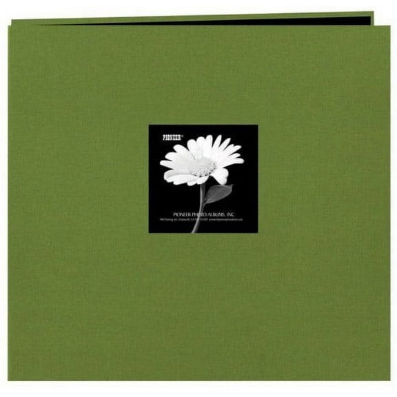 Pioneer 4" x 6" Fabric Cover Photo Album (Hunter Green, 2 up / 200 Pocket - DA200CBFN/HG-HUGR)