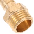 thumbnail image 4 of 4 Pcs Air Hose Connectors Brass Barb Tee 1/4" X 1/4"x T-Connector 3-Way 5-Pack Fittings Straight Trachea Crimp Copper, 4 of 6