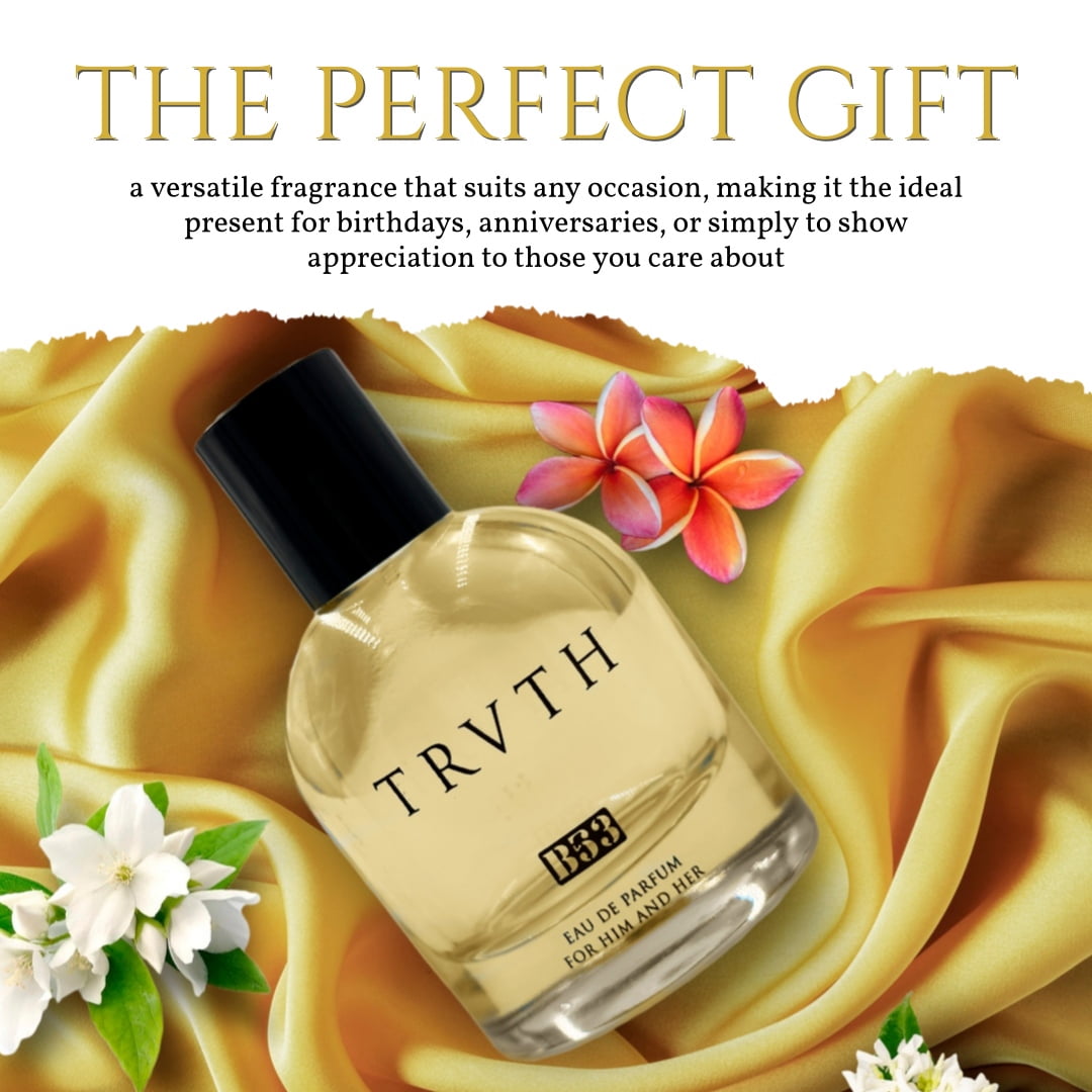 B53 TRVTH Eau De Parfum - Unisex Perfume Spray - Fragrances for Men and Women - 1.7 fl. oz.
