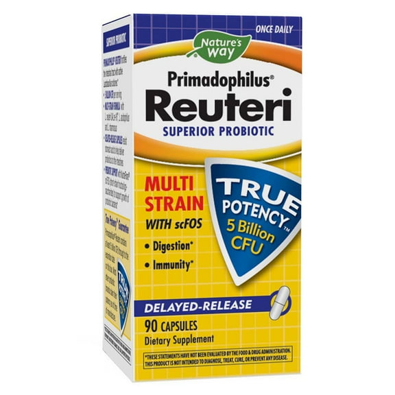 Nature's Way Primadophilus Reuteri Probiotics - 90 ct (Packaging May Vary)
