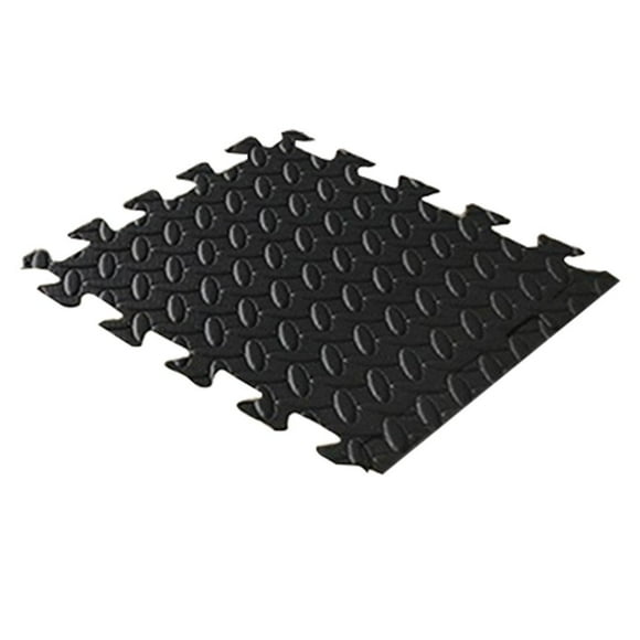 2 PACKS DIY 30*30*1Cm Foam Puzzle Play Mat Kids Rugs Toys Exercise Floor Tiles black