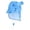 Blue, variant on Baby Sun Hat with Neck Flap Cute Shark Print 3D Ears Adjustable UV Protection for Infants 1-4 Years Hat