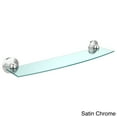 thumbnail image 2 of Prestige Monte Carlo Collection Glass Shelf - Satin Nickel / 24 Inch, 2 of 5