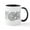 White/Black Inside, variant on CafePress - 3 ASL Kitties Mug - 11 oz Ceramic Mug - Novelty Coffee Tea Cup