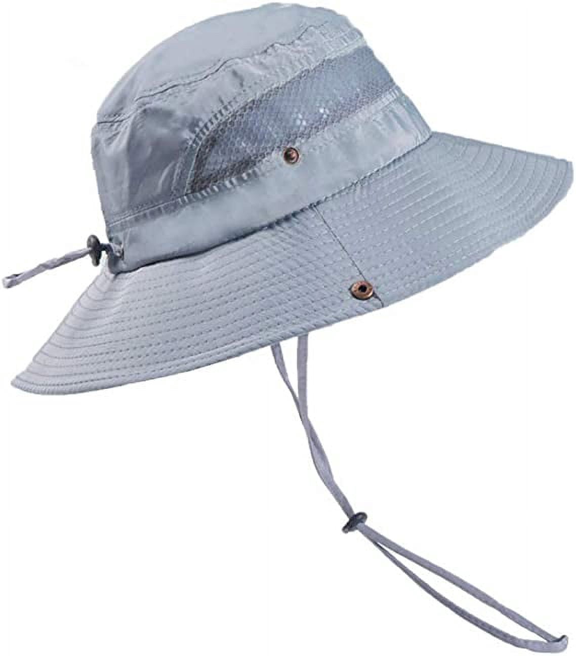 Wmcaps Chapeau de Soleil Femme, Chapeau Safari extérieur Femme, Lar