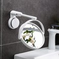 thumbnail image 4 of Espejo de baño, espejo de tocador: espejo de aumento de doble cara ajustable 360 grados, 4 of 4