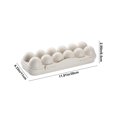 thumbnail image 3 of Usloyux Under $5 Slide Style Egg Storage Box, Refrigerator Side Door Egg Holder, 4 Layer Anti Drop Egg Tray, Kitchen Countertop Organizer Rack, Plastic Egg Container, 3 of 6