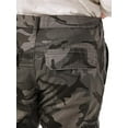 thumbnail image 5 of Wrangler Authentics mens Regular Tapered Cargo Pants, Grey Camo, 34W x 32L, 5 of 5