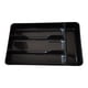 thumbnail image 4 of Bandeja para cubiertos perfecl Organizador de cubiertos negro 4 compartimentos, 4 of 8