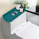 thumbnail image 4 of Bandeja de almacenamiento de inodoro | Estante de silicona para grifo de baño - Organizador de drenaje multifuncional - Diseño de panal antideslizante | 1 pieza | Negro Gris Blanco Verde | 35x15x2cm, 4 of 8