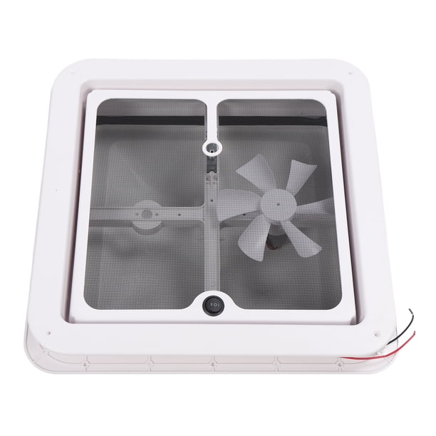 Ventilador De Ventilación De Techo Para Vehículos Recreativos, Doble Vía, Sellado Hermético, Resistente Al Agua, Alta Estabilidad, Ventilador De Techo Con Ventilación De Aire