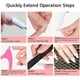 thumbnail image 4 of Natural Fake Nails, 500 Pieces Oval French Acrylic Style Fake Nail Tips With Box And Acrylic Nail Clippers For Ladies Nail Salon And Home Diy, 4 of 5