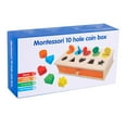 thumbnail image 2 of Dvkptbk Early Education - Coin Box for Baby Color and Shape Block Matching Teaching Infant Toys home decor, 2 of 6