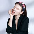 thumbnail image 3 of Paquete de 4 diademas para mujer, estilo bohemio, con diseño de flores, entrecruzadas, para el pelo, 3 of 8