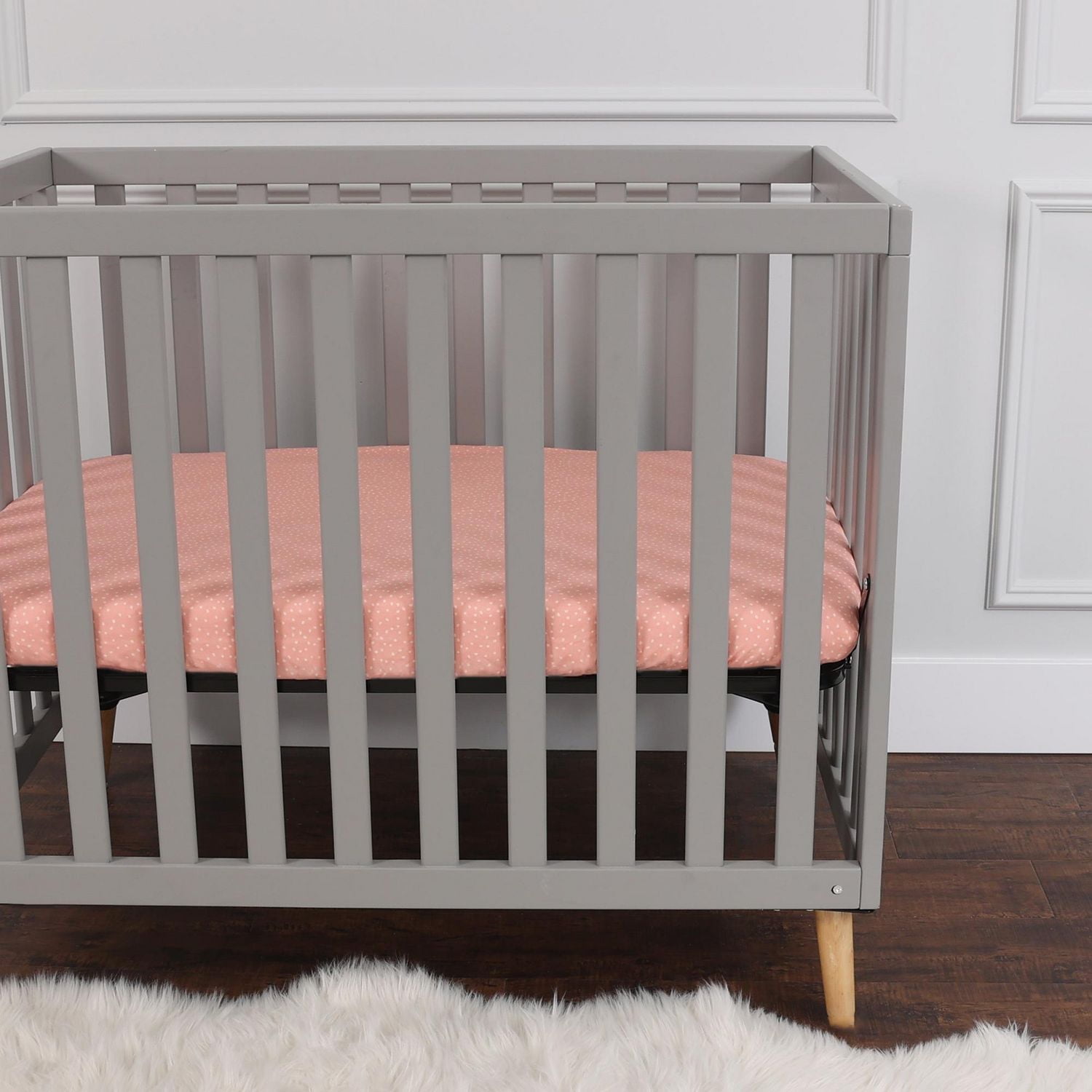 George Baby 2-Pack Mini Fitted Crib Sheets