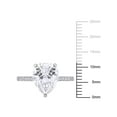 thumbnail image 2 of Everly Women's Moissanite 10K White Gold Engagement Ring, 2 of 7