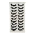 thumbnail image 1 of 10 pares de pestañas postizas autoadhesivas reutilizables, largas y densas, pestañas postizas de pas Meterk 05 modelos, 1 of 6