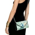 thumbnail image 4 of FOR U DESIGNS Peacock Peony Clutch Purses for Women Waterproof Wedding Bag Multifunctional Ladies Party Handbag Formal Party Clutches, 4 of 9