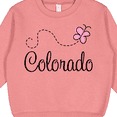 thumbnail image 3 of Inktastic Butterfly Colorado Toddler Sweatshirt, 3 of 4