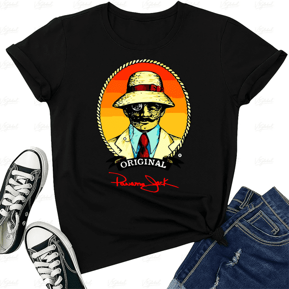 Panama Jack Classic Logo Sun Care Beach Lifestyle Fan Style Unisex T-Shirt V40192, up to size 5XL