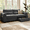 Dark Gray, variant on CHIC HOUSE 89" Oversized Loveseat Sofa with 2 Storage Drawer, USB Charging, Corduroy Deep Seat Large 2-Seater Couch with 35" Extra-Wide Seats for Small Spaces, Apartment, Bedroom, Beige