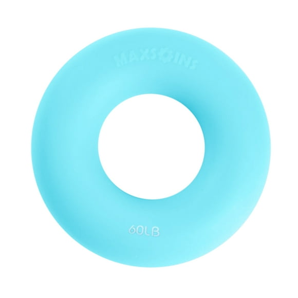 Entrenador de Músculos de Mano DYNWAVEMX Ejercitador de Silicona de 9 Cm Azul