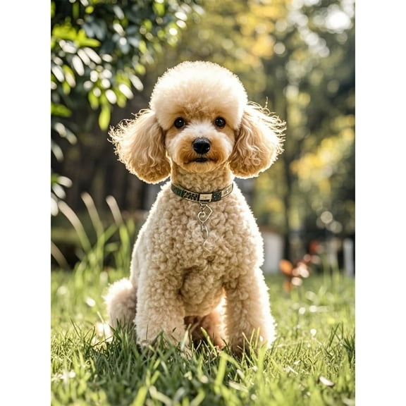 5D Diamond Painting Kits ,DIY Diamond Art Kit,Light Gold Teddy Paint with Round Full Drill Diamonds for Beginners, Gem Paintings Art for Home Wall Decor (12X16 Inch)