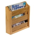 thumbnail image 1 of Wooden Mallet  1 Pocket Wall Mounted Magazine Rack - Light Oak, 1 of 1