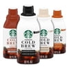 Starbucks Cold Brew Variety Pack Signature Black, Brown Sugar Cinnamon, Madagascar Vanilla & Caramel Dolce Cold Brew